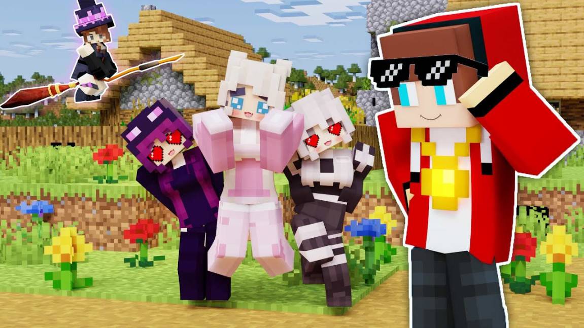 Деревня в Майнкрафте смотреть онлайн