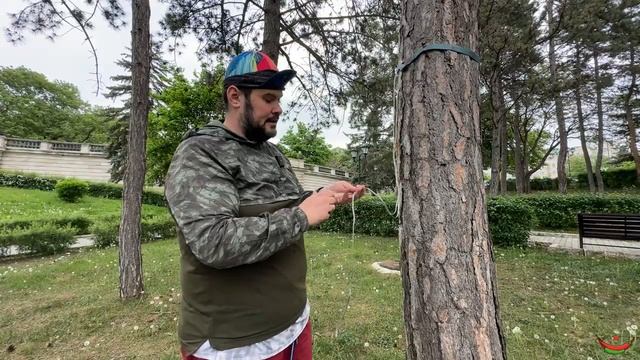 Основы гамачного туризма_ установка гамака. смотреть онлайн