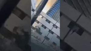 Тель-Авив | Израиль ️ Опубликовано видео прилёта по многоэтажке в Тель-Авиве