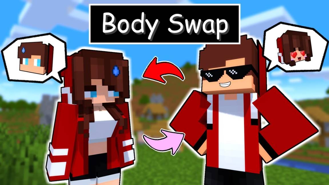 Поменялись телами Майнкрафт смотреть онлайн