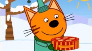 Три кота - пазл мультик для детей