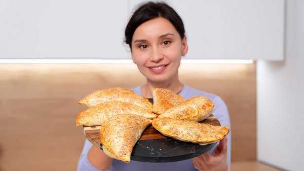 БЕЗ грамма жира! Я в восторге от ЭТОГО РЕЦЕПТА! Очень вкусные чебуреки из лаваша в духовке