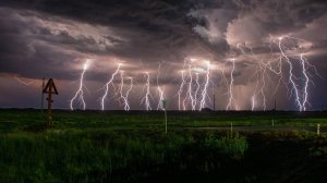 Грозы с молниями 2022