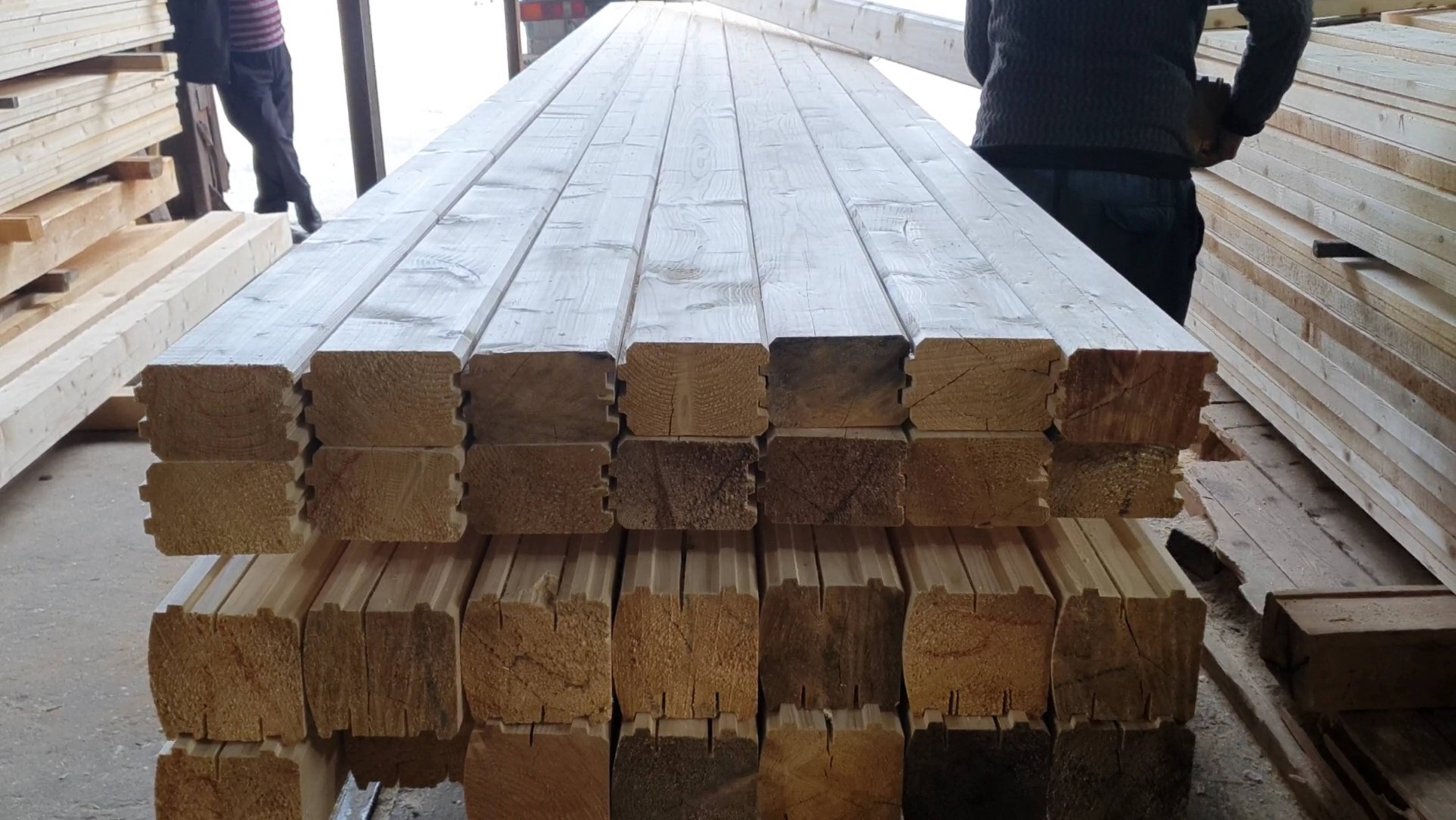 Заказ-Дом строительство: заказ бани из сухого профилированного бруса с компенсационными пропилами смотреть онлайн