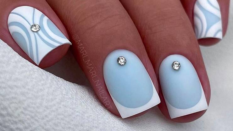 Красивый повседневный маникюр смотреть онлайн