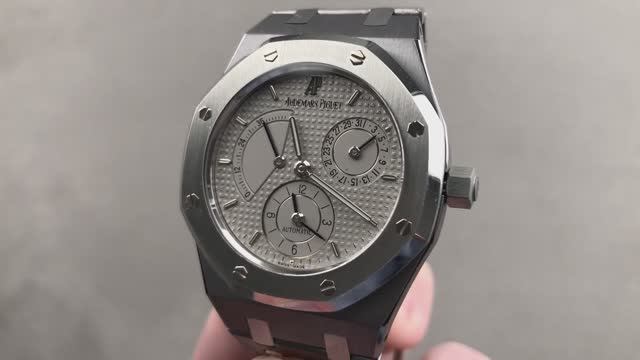 Audemars Piguet Royal Oak Dual Time ＂Tantalum＂ ref.25730TT.OO.0789TT.01