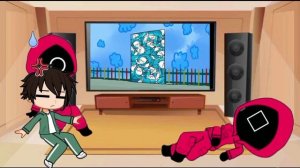 Реакция игры кальмара гача