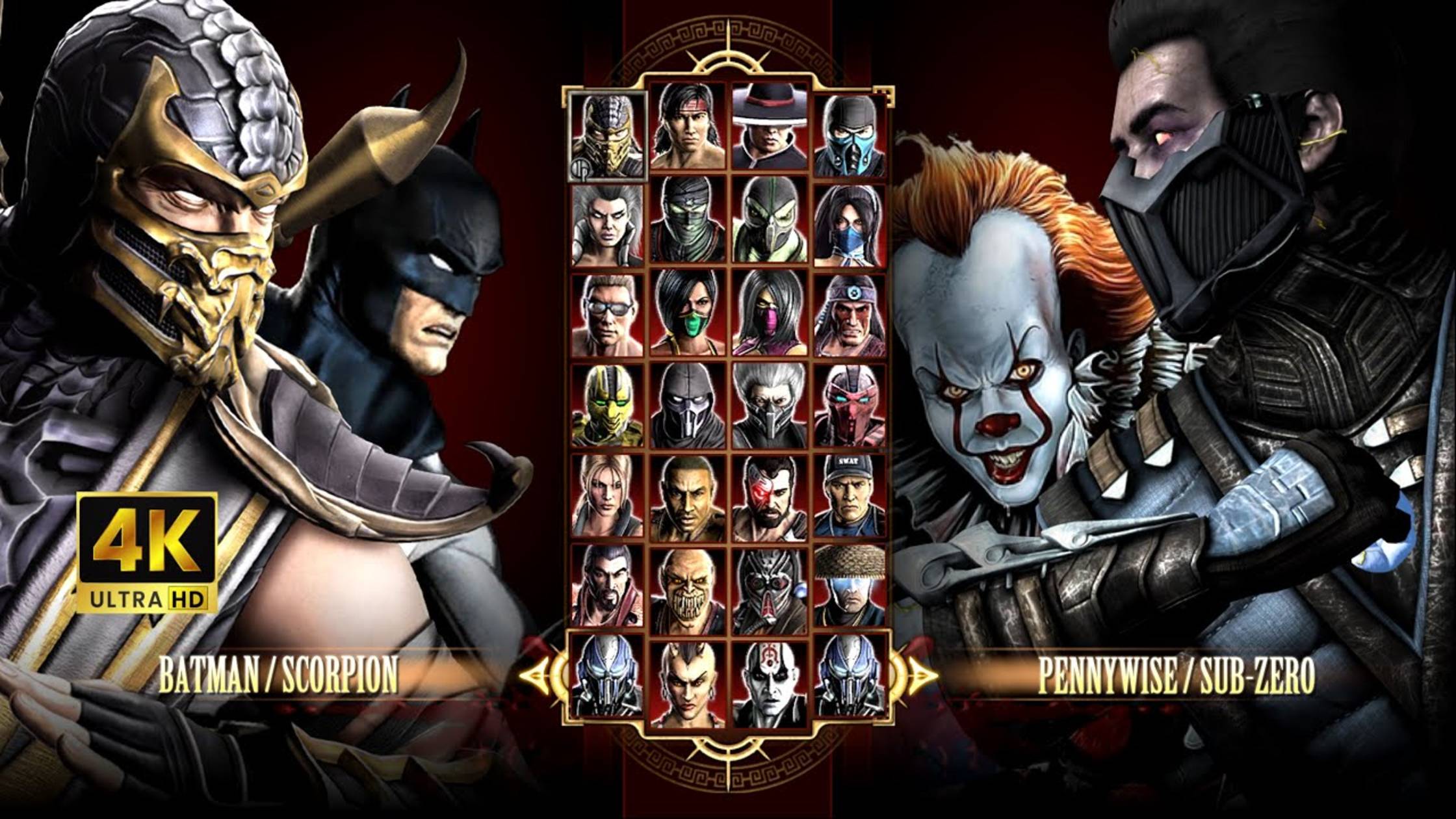 Игра за Batman MK vs DC & Scorpion Injustice в Mortal Kombat Komplete Edition на PC Expert в 4K смотреть онлайн