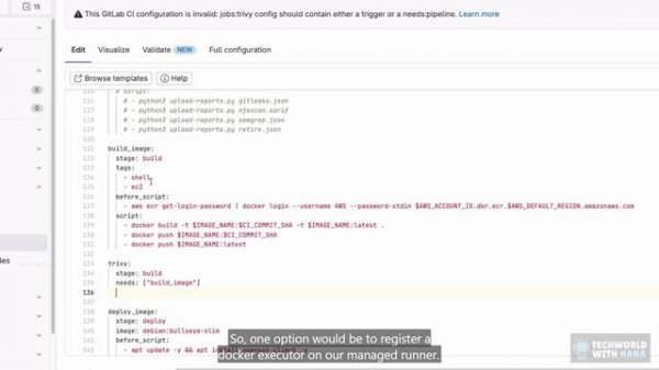 2 - Configure Automated Security Scanning in Application Image