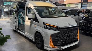 Toyota Hiace 2025  люксовый фургон VIP класса - детали экстерьера и интерьера
