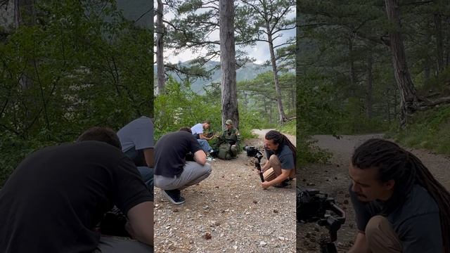 Съемка телепередачи в Ялтинском заповеднике. смотреть онлайн