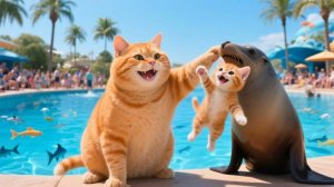 Видео ПРО МАМУ КОШКУ И КОТЯТ😸 Видео про животных для детей😸Видео с животными 😸видео про котят