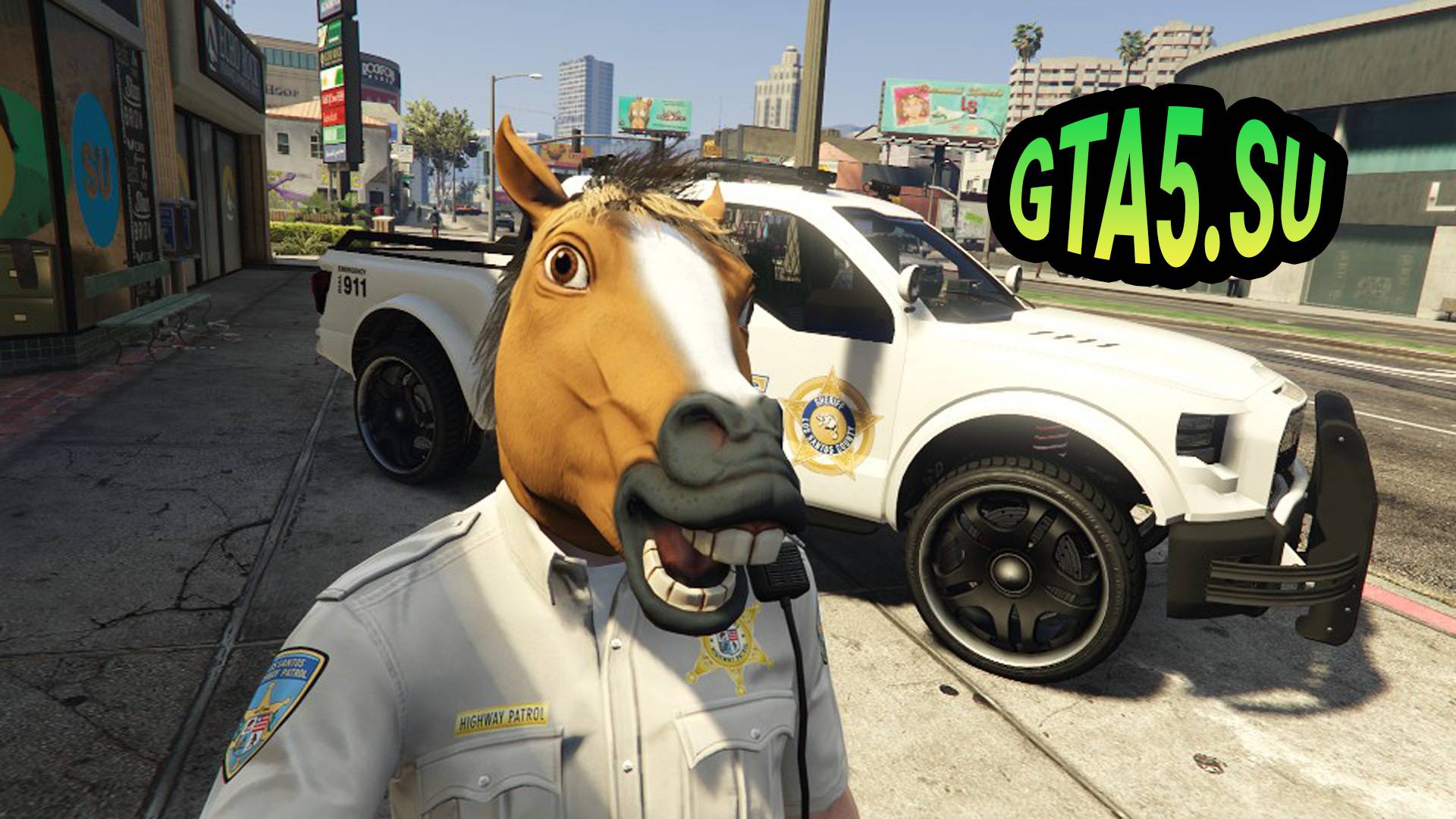 Бизнес под прикрытием в GTA 5 Конь в полицейской форме Обновление GTA Online Money Fronts смотреть онлайн