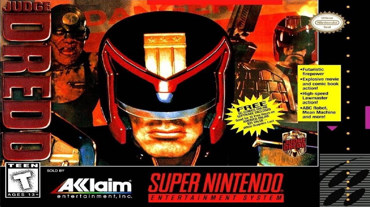 Judge Dredd (SNES) Полное прохождение смотреть онлайн
