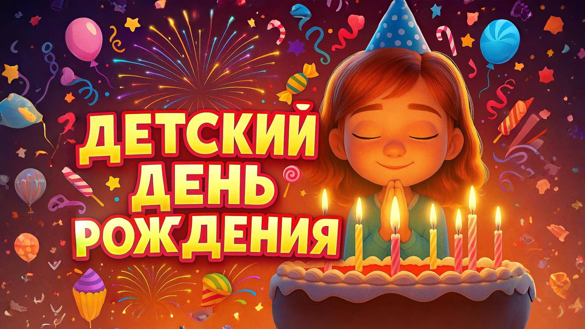 ПЕСНЯ НА ДЕТСКИЙ ДЕНЬ РОЖДЕНИЯ 1. Песенки для детей смотреть онлайн