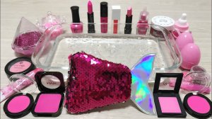 НЕОНОВО-РОЗОВАЯ слизь Смешивается  в ASMR слайм,  Slime ASMR