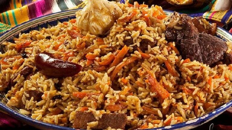 Как приготовить рассыпчатый плов в казане на костре смотреть онлайн