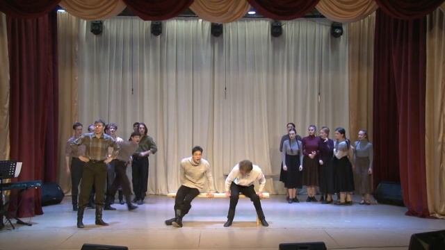 Концертная программа «Первоэшелонцы»(12+)гастроли Иркутского театрального училища в ДК с.Казачинское смотреть онлайн