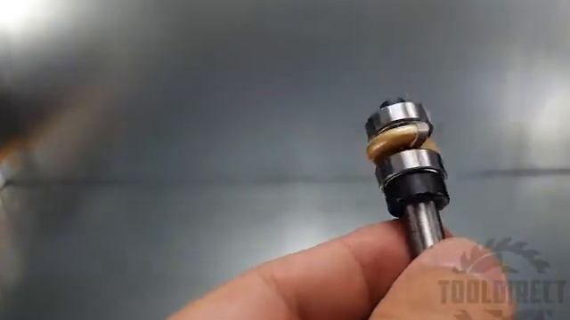 Фреза фигурная (обработка МДФ, пластика, дерева, ЛДСП) «Канавка» с верхним и нижним поlшипником смотреть онлайн