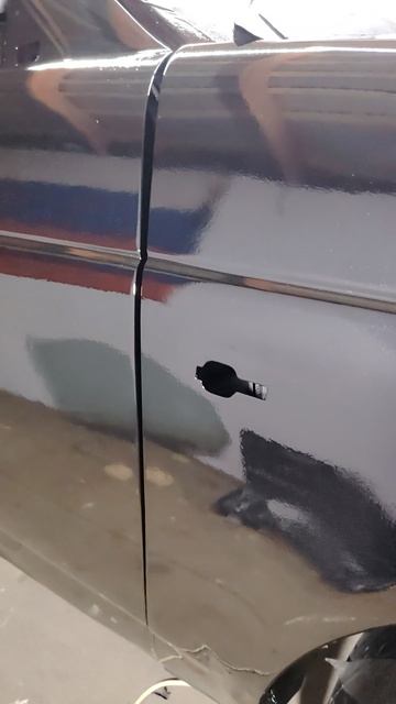 покрасил первый раз авто