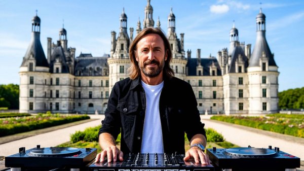 David Guetta live @ Château de Chambord 2024