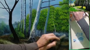 Как рисовать туман,дымку|How to draw fog, haze|туман маслом|рисуем туман легко|we draw fog easily