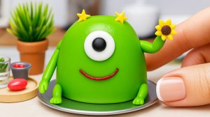 Необычное Украшение Миниатюрного Торта 🤩 Съедобный Крошечный Торт 🥰 Мини Кухня