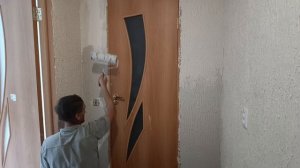 Отштукатурили все стены. Наводим порядок во дворе. Видео от родителей. Построили печь сушилки.