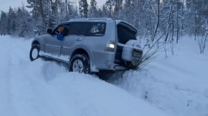 Паджеро 4 на 35х колёсах. #Паджеро 4 НЕ едет!,Land Rover Discovery.#suv#Discovery#Mitsubishi