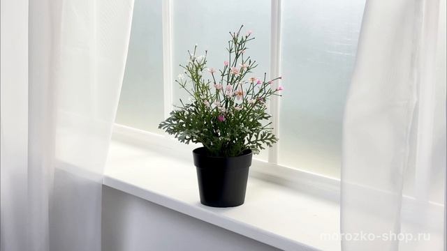 Искусственные цветы в горшке ГОСТИ С КЛУМБЫ, 25 см, 5010064