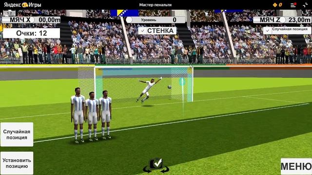 Забил 30 голов в электронном футболе.