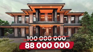 Снижение цены на 12 млн! Вилла Райт в центре Сочи. 300 м². 6 соток. Вид на море. Бассейн. 88 млн