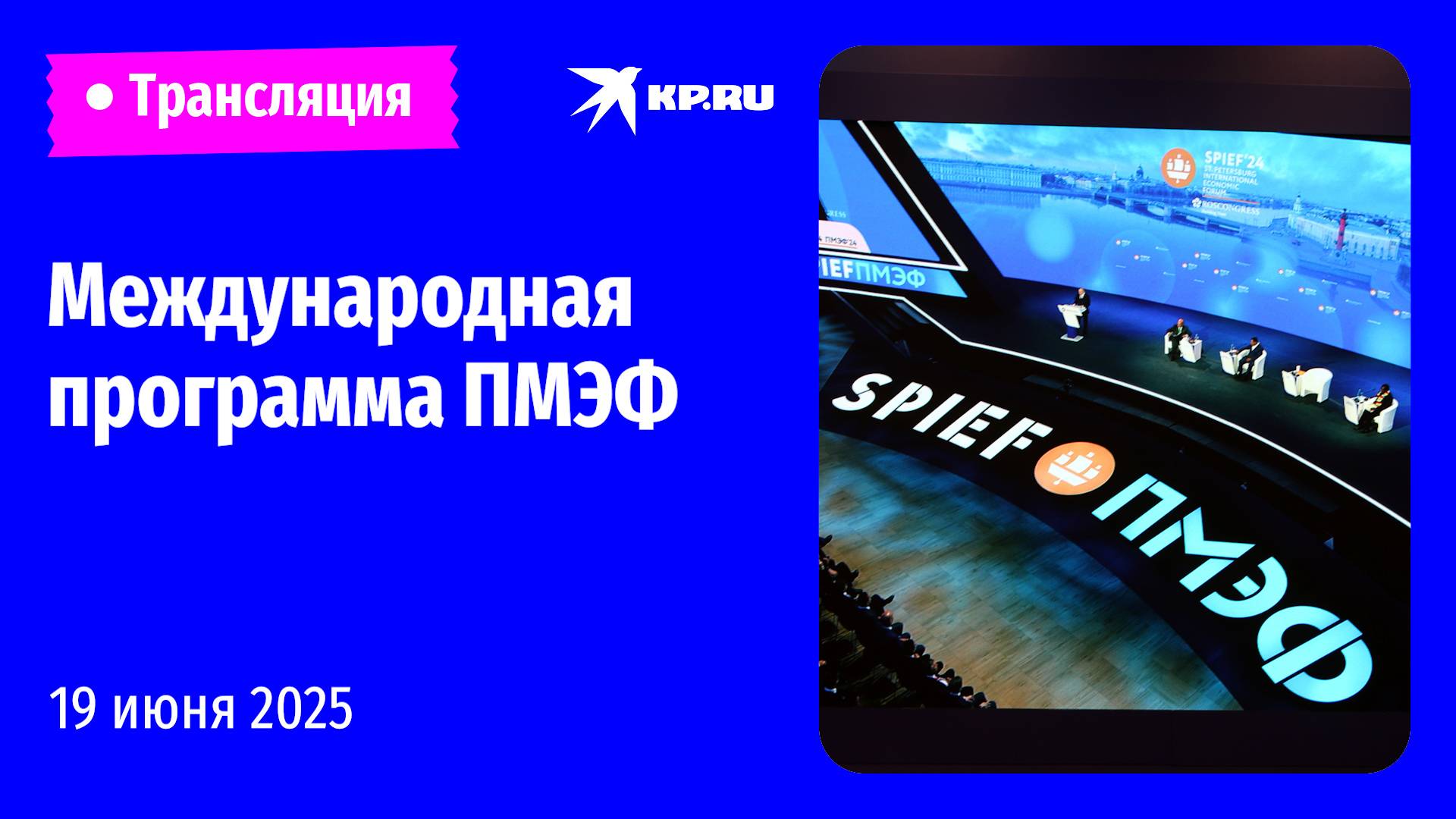Встречи Владимира Путина на ПМЭФ-2025. День второй: прямая трансляция смотреть онлайн