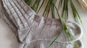 Пятка Бумеранг с клином подъёма | МК Брутальные мужские носки 3 часть