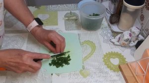 Петров пост. 16 и 17 июня.Лепёшки с зелёным луком, вареники с картошкой, раба с гавайской смесью.