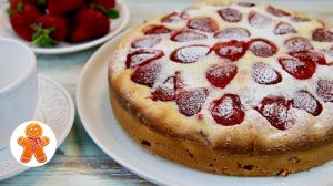 Итальянский клубничный пирог