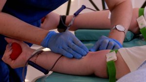 Донорская кровь для защитников Отечества
