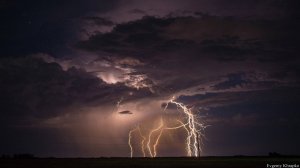 Мощная гроза с сильным ливнем 5 июля 2020