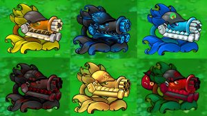 Все Фьюжен ГАТЛИНГИ (Растения) Fusion против всех зомби - PVZ Fusion 2.6 Challenge - Кто победит?