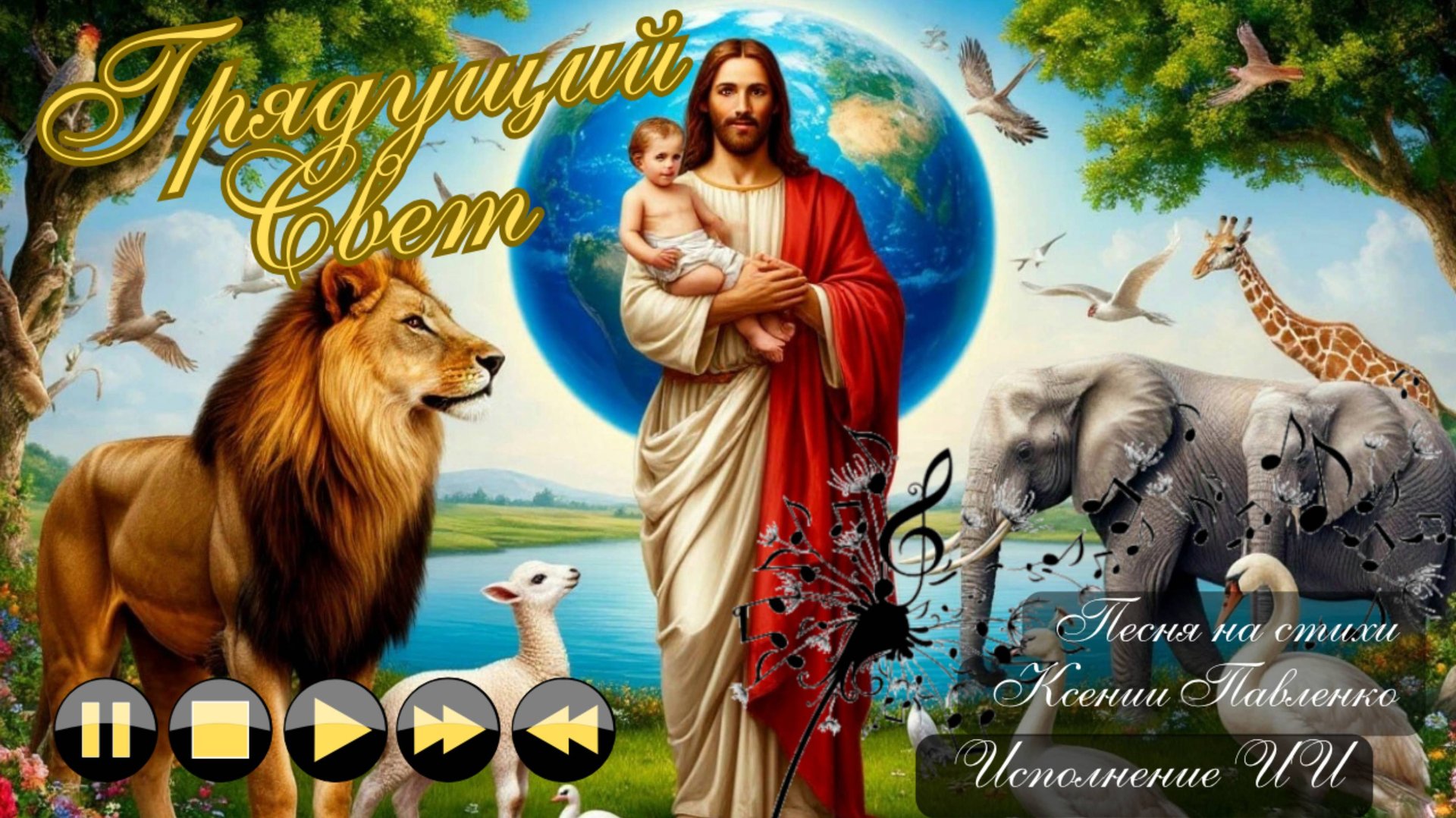 "Грядущий Свет " песня на стихи Ксении Павленко смотреть онлайн