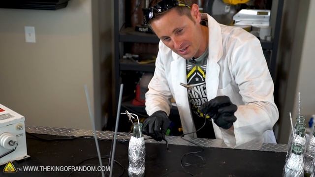 How To Make Lightning ⚡ With Coke Bottles?! The King Of Random Lightning In A Bottle Experiment