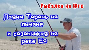 Рыбалка на Юге. Ловим Тарань на лимане, а сазанчиков на реке Ея.