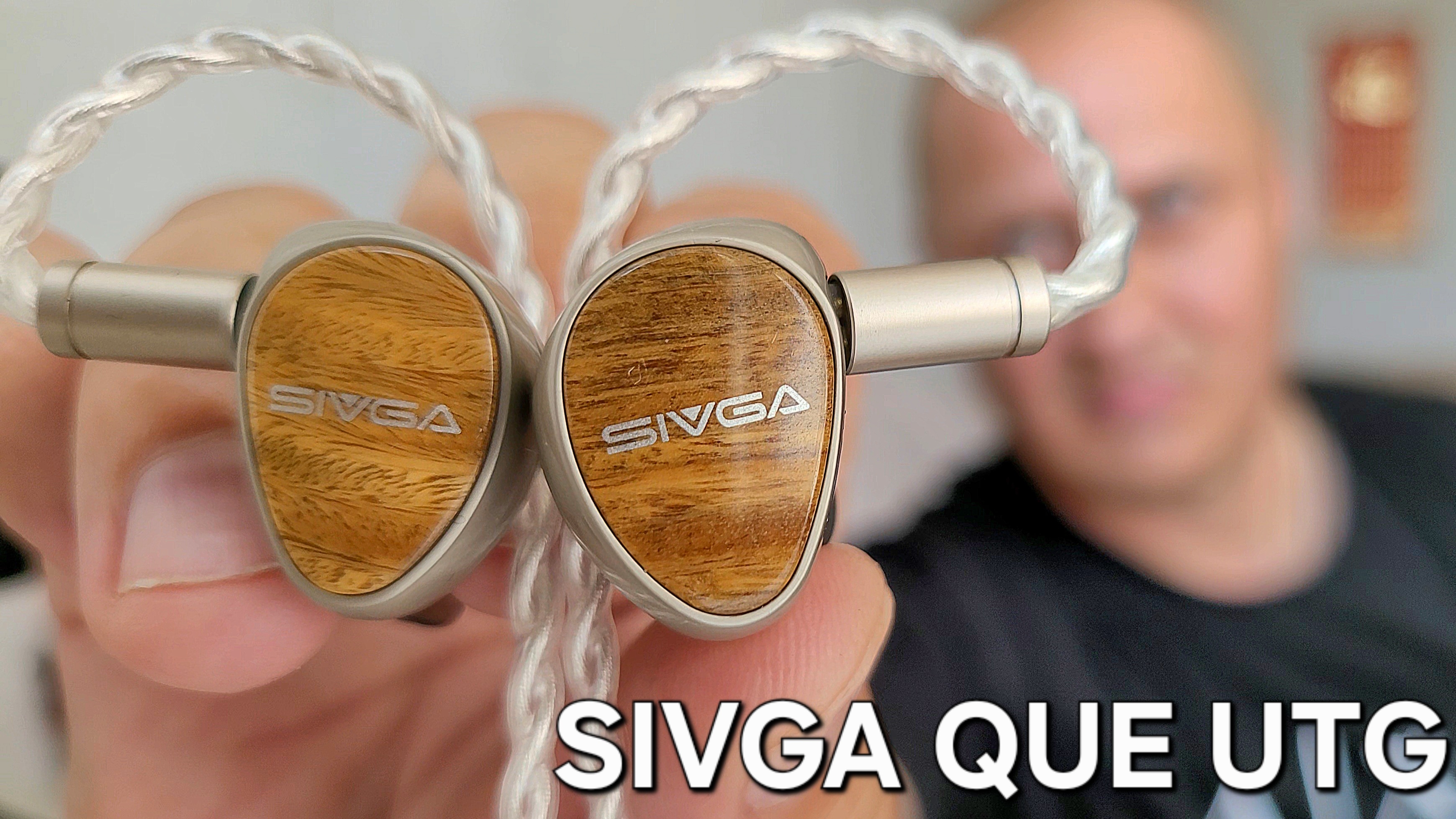 SIVGA QUE UTG - НАУШНИКИ С УЛЬТА ТОНКОЙ СТЕКЛЯННОЙ ДИАФРАГМОЙ