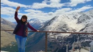 Приэльбрусье Канатная дорога на гору Чегет-1