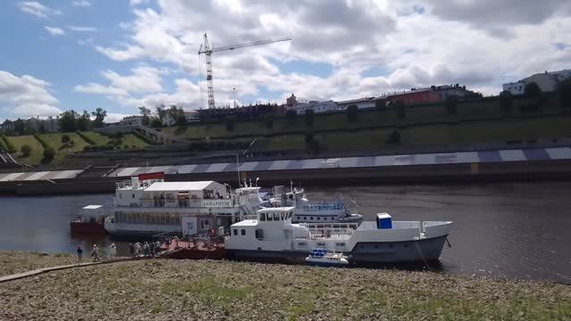 Вознесенская набережная города Тюмени! смотреть онлайн