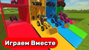 Мультики для детей ! Изучаем цвета ! Играем в машинки ! Видео для детей