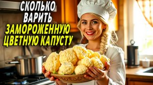 Сколько варить цветную капусту замороженную