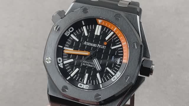 Audemars Piguet Royal Oak Offshore Diver Black Ceramic ref.15707CE.OO.A002CA.01