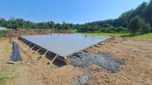 Плита под дом 13,6х10,3х0,3