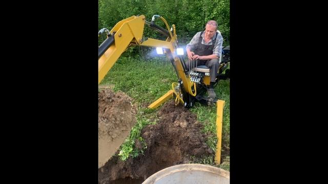 Мини-экскаватор трудовые будни смотреть онлайн